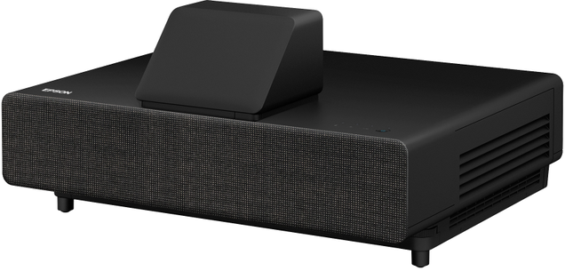 Epson bills the LS500 Laser Projection TV as an all-in-one solution, and it includes a pair of front firing 10-watt stereo speakers.